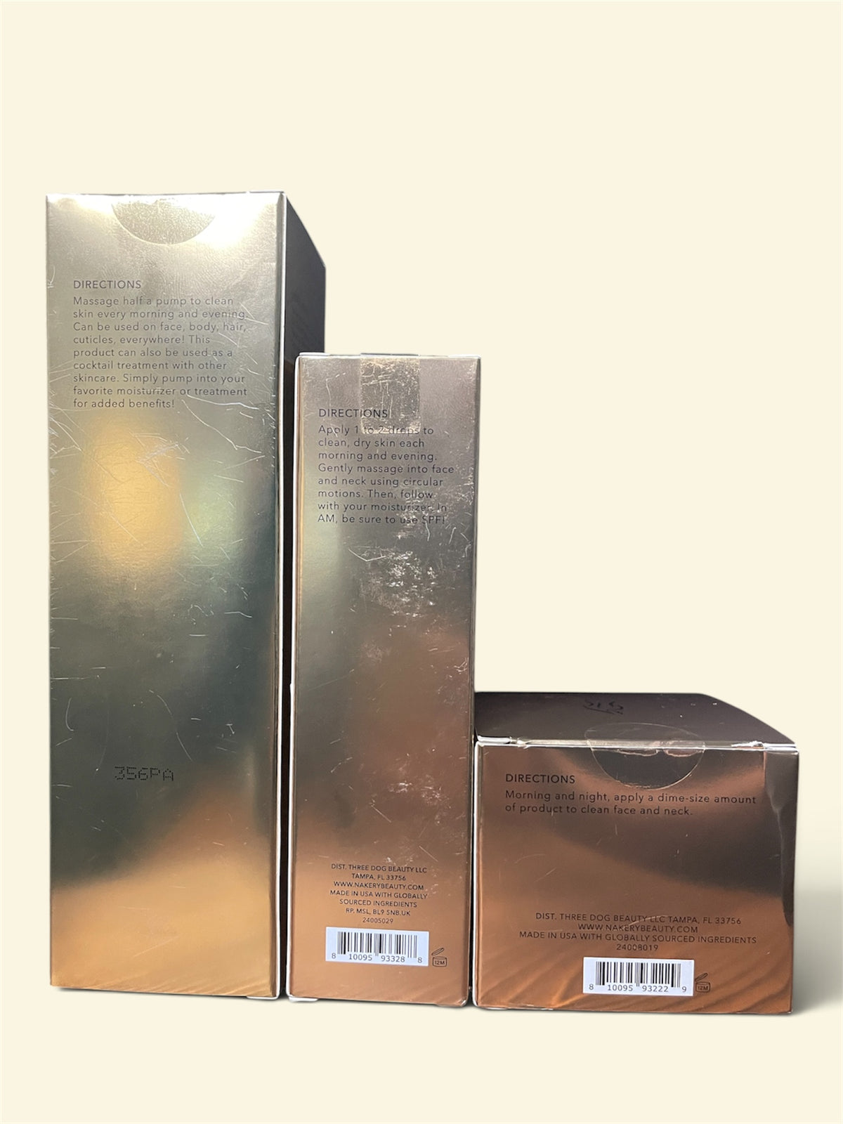 Nakery Beauty - Lift + Collagen 3-Piece Firming & Brightening Skincare Set