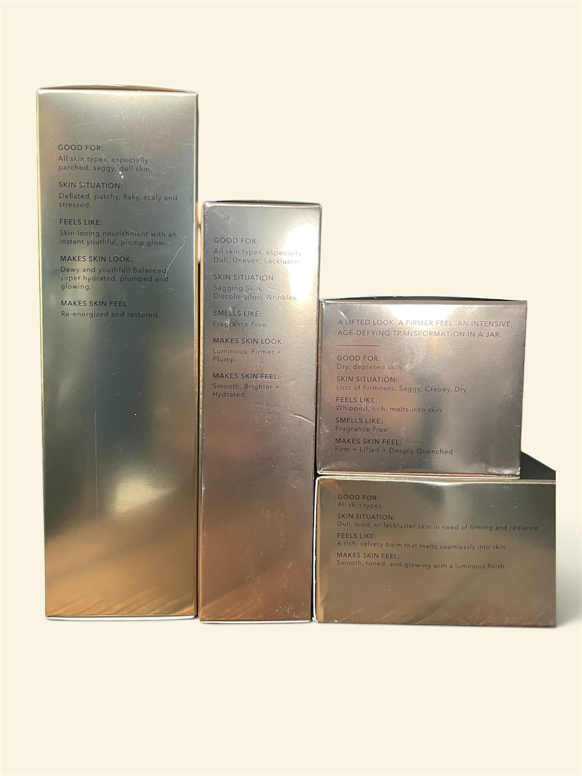 Nakery Beauty Complete Lift, Firm + Glow 4-Piece Skincare Routine