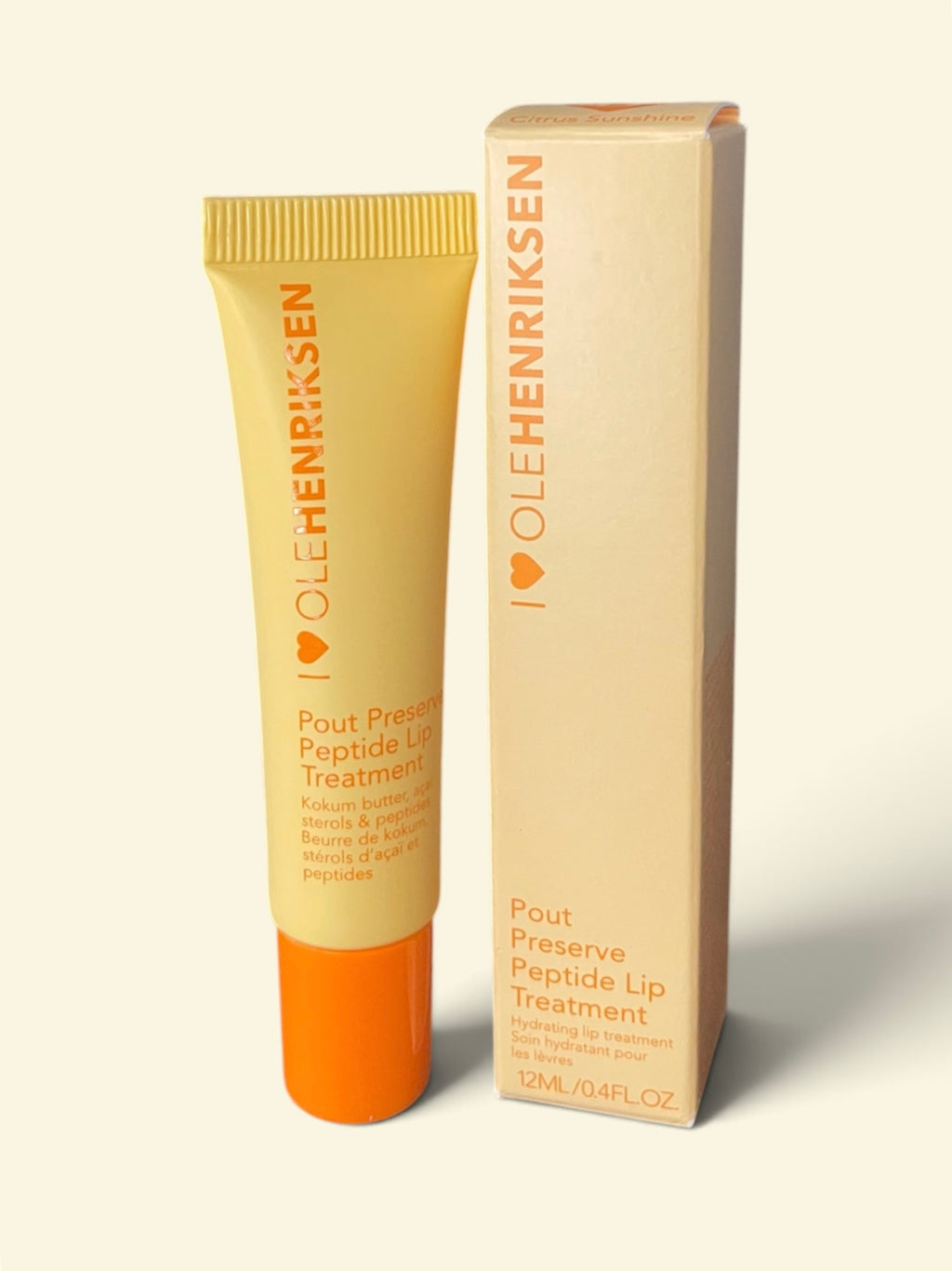 OLEHENRIKSEN Pout Preserve Hydrating Peptide Lip Treatment – Citrus Sunshine