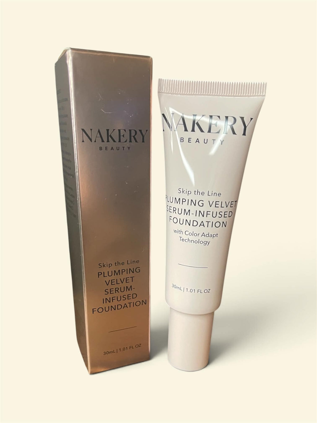 NAKERY BEAUTY Skip the Line Plumping Velvet Serum-Infused Foundation
